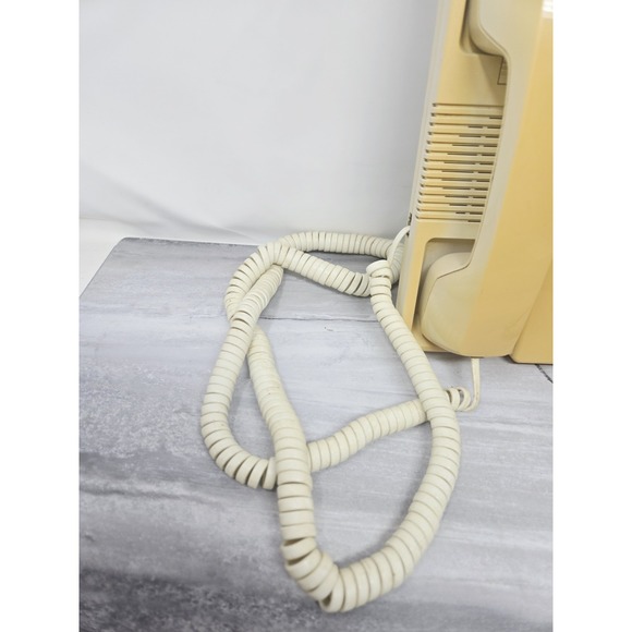 Vintage AT&T Corded Speakerphone 720 Desk/Wall Beige Telephone Removable Mount - Picture 4 of 8